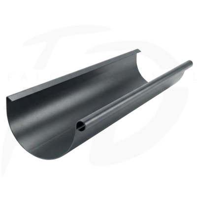 Rynna stalowa Inguri  ⌀ 125 długość 3m kolor grafitowy ciemny RAL 7016